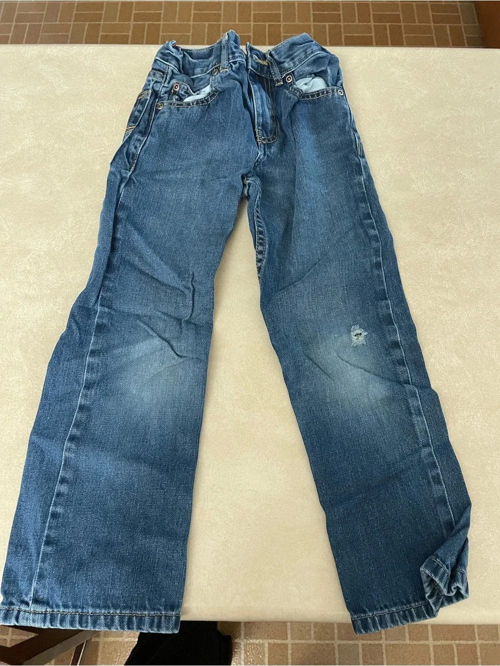 Carter's Men's Blue Relaxed Straight Jeans